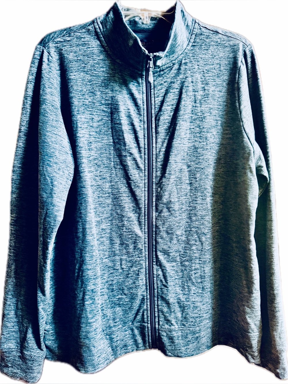 32 Degrees Heather Balsam Green Full-Zip Jacket